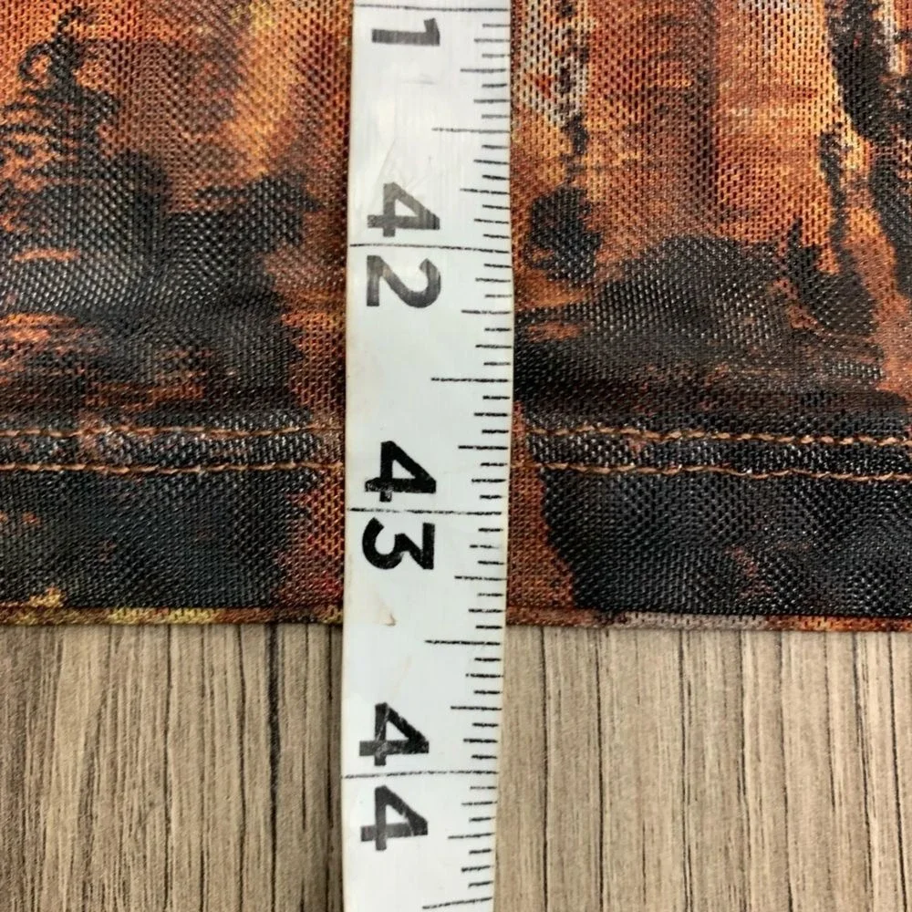 RONNY KOBO X Free People Madrid Skirt -‎ Brown Tie Dye Size Small NWOT